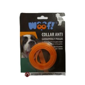 Woof Collar Anti-garrapatas y pulgas Para Perros Grandes